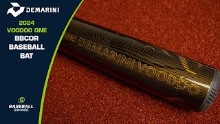 2024 DeMarini Voodoo One BBCOR Baseball Bat Review by Baseball Savings [upl. by Iggep]