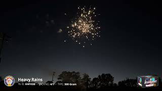 GM1030 Heavy Rains 56 Shots  500 Gram Firework  Brothers 2024 Production [upl. by Ardiekal]