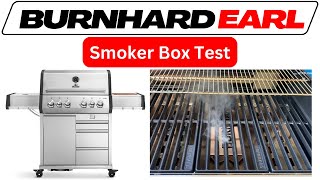 Test der Smoker Box des BURNHARD BIG EARL  Gasgrill Räucherbox im Test 2024 [upl. by Eerdua]