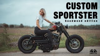 Custom Harley Davidson Sportster 48  Goodwood Edition [upl. by Assina851]