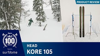 Head Kore 105 Review  Best Skis 20222023 [upl. by Ariela356]