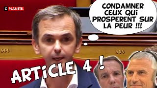 ARTICLE 4 ADOPTÉ  SCANDALE à lassemblée [upl. by Gilus]