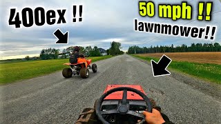 FAST MOWER BUILD PART 1 [upl. by Ledua]