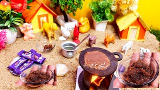 miniature recipe with dairy milk chocolate  miniature cook [upl. by Doughman]