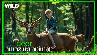 How deer live how they make sounds for kids animals kidsvideo kids [upl. by Issak681]