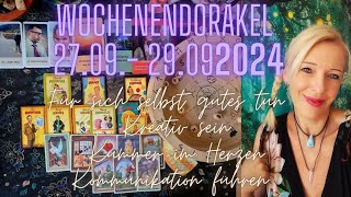 Wochenendorakel 2729924❤️‍🔥Für sich selbst gutes tunKreativ seinKummer❤️Kommunikationtarot [upl. by Portland]