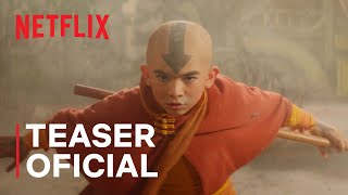 Avatar O Último Mestre do Ar  Teaser oficial  Netflix [upl. by Ayvid]