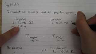 Newtons 3rd Law Problem Solving [upl. by Aufa]