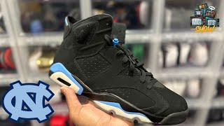 Are You A Fan Of The quotUNCquot Air Jordan 6 Retro Sneakers [upl. by Drusilla]