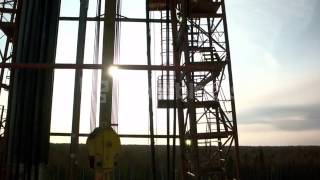 stock video footage aerial view drilling of shale oil e2am8dkvg [upl. by Garrot]