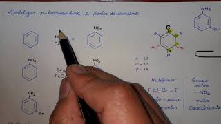 Orientadores orto meta y para  síntesis de mbromoanilina [upl. by Claman]
