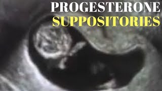 Progesterone Suppositories Used During Pregnancy [upl. by Fugate30]