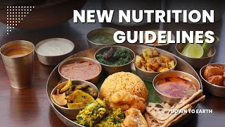 New nutrition guidelines released by ICMRNIN [upl. by Parik912]