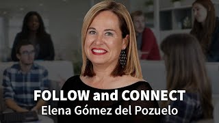 Follow and Connect Elena Gómez del Pozuelo [upl. by Antipas964]