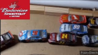 2012 Bud Shootout  Nascar stop motion reenactment [upl. by Eckardt170]