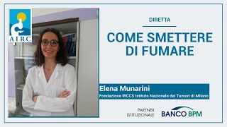 Consigli per smettere di fumare  Elena Munarini [upl. by Philly96]