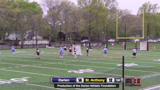 Darien Boys JV Lacrosse vs St Anthonys [upl. by Montanez]