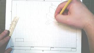 Multiview Drawing  Problem 14 [upl. by Georgeta296]