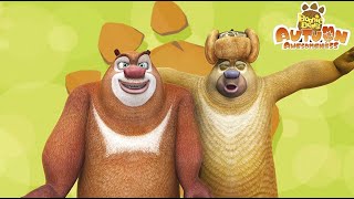 Boonie Bears Autumn Awesomeness  EP 19  Blast from the Past  Cartoon for kids [upl. by Enahc]