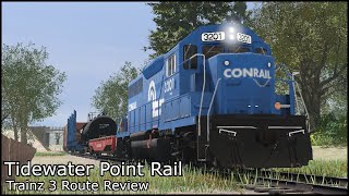 Tidewater Point Rail Trainz 3 Route Review [upl. by Lash]