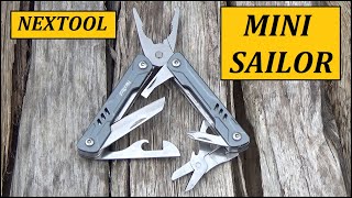 Nextool Mini Sailor Multitool 17 Review  Competition For The Gerber Dime [upl. by Strohbehn608]