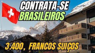 Trabalhe na Suiça falando Português Conheça a cidade que tem o português como 2ª língua  ZERMATT [upl. by Bak]