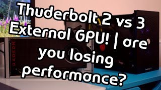 Is there a difference between a Thunderbolt 2 and 3 external GPU in your 2017 MacBook Pro [upl. by Eselehs312]