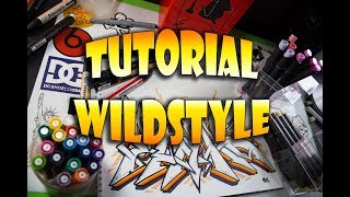 TUTORIAL GRAFFITI WILDSTYLE  Tips para mejorar tus graffitis [upl. by Bernette]