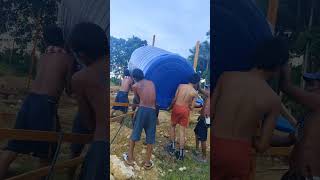 WATER TANK 2000L fyp youtubeshorts vlogs vlogger fypシ゚viral youtuber youtube [upl. by Epuladaugairam714]