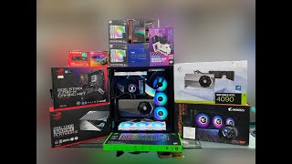 Intel I9 13900K amp Msi Rtx 4090 Suprim Liquid X 24GB GAMING PC BUILD Isrsb92 LAMINGTON ROAD [upl. by Gorski394]