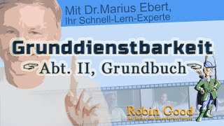 Grunddienstbarkeit Begriffsklärung  Abt II Grundbuch [upl. by Asiil]