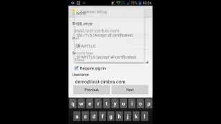 วิธีติดตั้ง Zimbra เมลเซิร์ฟเวอร์ บน Android [upl. by Laurie]