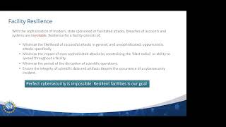 Cybersecurity at Major Facilities Current Directions and Issues with Michael Corn [upl. by Ayota]