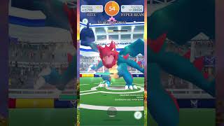 Solo Druddigon vs Ribombee pokemongo pokemon solo druddigon soloraid [upl. by Aowda]