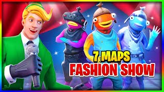 👗 best 7 FASHION SHOW maps in Fortnite CREATIVE 20  fortnite fashion show code 2023 👠 [upl. by Gillman]