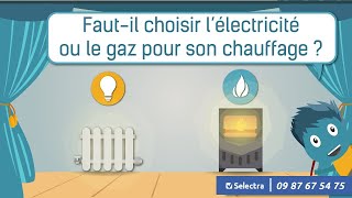 Quel est le chauffage moins cher  👉 Comment se chauffer pas cher  Gaz ou électricité [upl. by Yrannav378]