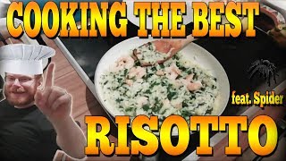 TOMMY AND LISA COOK GORDON RAMSAY STYLE OUR SPECIAL RISOTTO RECIPE  Cooking with TommyKay [upl. by Elleinad341]