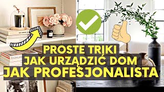 ✅💪🏼PROSTE TRIKI JAK URZĄDZIĆ DOM JAK PROFESJONALISTA😎 JAK PROSTO UDEKOROWAĆ I URZĄDZIĆ WNĘTRZNE [upl. by Ame]