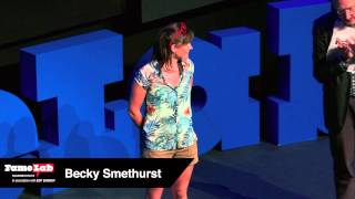 A holiday to Andromeda  Becky Smethurst FameLab 2014 UK Final [upl. by Nilyaj462]