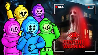 We go GHOST HUNTING in Content Warning [upl. by Annirtak]