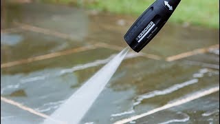 How To Clean A Patio With A Pressure Washer  Patio Jet Wash Tips  Homebase [upl. by Adleremse]