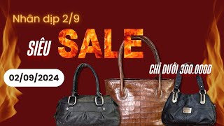 02092024  SIÊU SALE 29  TÚI DA BỘI BỘI  Túi công sở túi đeo vai đeo chéoCHỈ DƯỚI 300K [upl. by Rosemary370]