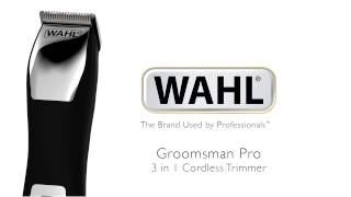 Wahl Groomsman Pro Hair Trimmer [upl. by Eneiluj]