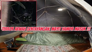 SOLO CAMPINGMAYIT ALMARHUMAH MENGITARI TENDA HINGGA PAGI [upl. by Kimmi841]