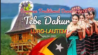 Tebe Dahur  Timorese Traditional Dance  Luro TimorLeste [upl. by Burr]