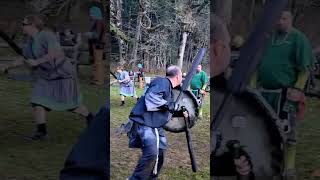 LARP  Polearm vs Shield [upl. by Kunkle]