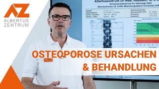 Volkskrankheit Osteoporose Ursachen amp Therapie Erklärung Knochendichtemessung [upl. by Leiahtan]