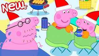 Peppa Pig Tales 💦 The Christmas Morning Sea Swim 🎄 Peppa Pig Episodes [upl. by Ahsekam44]