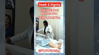 💟Death and Dignity Post Mortem Care Hospice CNA PalliativeCare [upl. by Noynek]