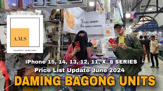 iPhone Price List Update June 2024  iPhone 15 14 13 12 11 X 8 Series [upl. by Euqirne225]